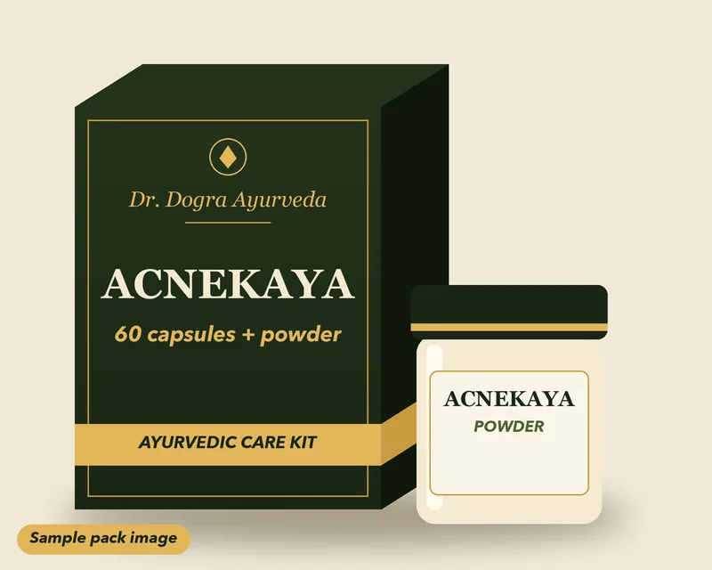 ACNEKAYA kit: sample pack image