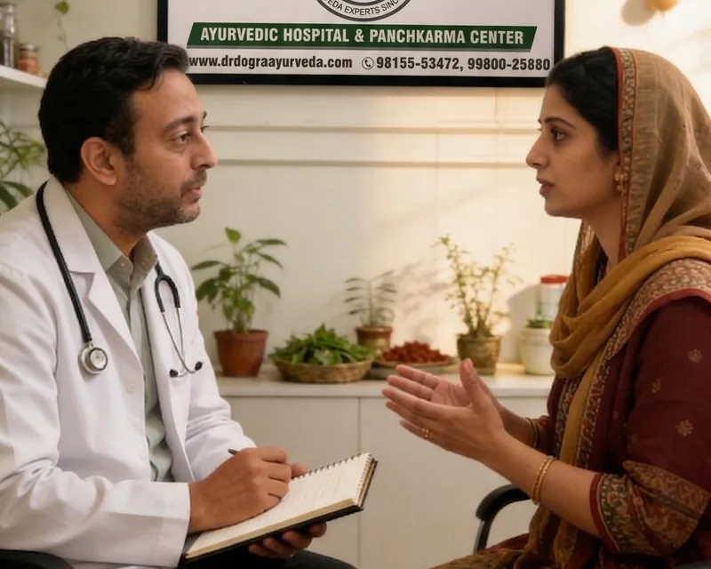 Dr. Varun Dogra in a consultation