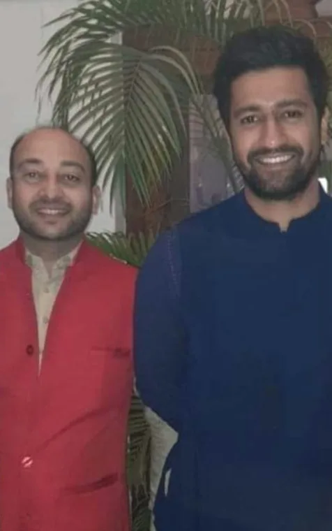With Vicky Kaushal, Delhi