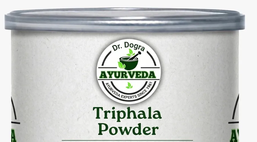 Dr. Dogra Ayurveda Triphala powder tin